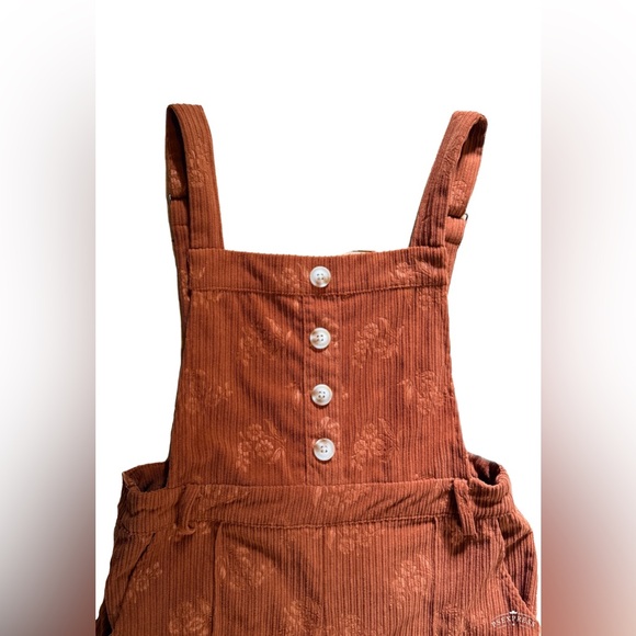 Cider Rust Floral Jumpsuit - Picture 5 of 5